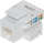 Keystone connector FX-RJ45-53, UTP Cat.5e, 100 copë, i bardhë