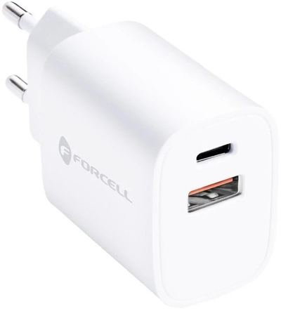 Полнач за ѕид Forcell F-Energy TFK-TC-35WPD, 35W, PD QC 4.0, бел