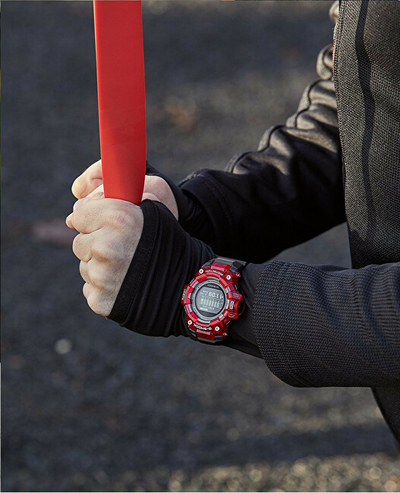 Orë dore për meshkuj Casio G-Shock Bluetooth GBD-100SM-4A1ER, e zezë