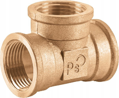 Kthesë T bronzi Perfexim PHA-312, 1/2", PN16, e fortë e përforcuar