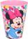 Gotë plastike Minnie Mouse, 430 ml, me shumë ngjyra