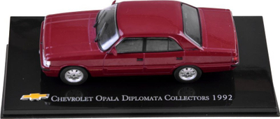 Maket makine Chevrolet Opala Diplomata Collectors 1992 ZA4111, shkallë 1:43, metal, burgundy