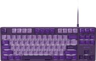 Tastierë mekanike lojërash Fury Kanabo K2 TKL, me ndriçim, me kabllo 160cm, vjollcë