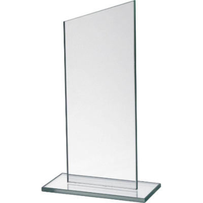 Trofe qelqi Tryumf M72C, 17cm, drejtkëndësh, transparent