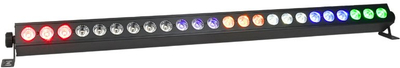 Shirit drite LED Light4Me Deco Bar RGBWA-UV, efekt skenik, trup alumini, i zi