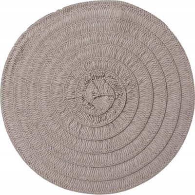 Подметач за маса Secret de Gourmet Olivia, тркалезен Ø 38 cm, сив