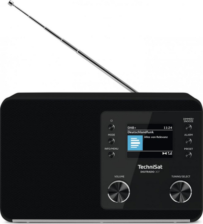 Radio TechniSat Digitradio 307, e zezë