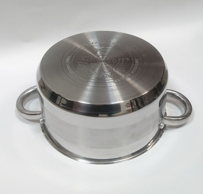 Tenxhere KingHoff KH-4326, 1.0L, 14cm, çelik inox