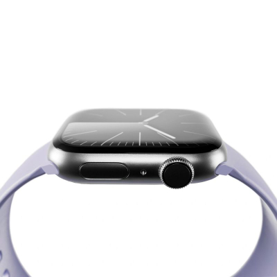 Rrip ore inteligjente Puro ICON për Apple Watch, 38-42mm, silikoni, vjollcë