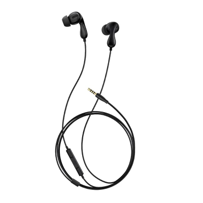 Kufje me kabllo Baseus Encok CZ20 HZ20, Type C, 3.5mm, Hi Res Audio, të zeza