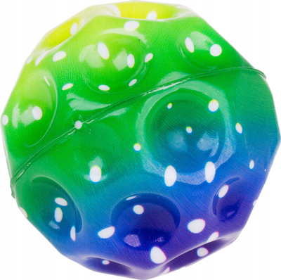 Top lodre Sombo Bouncing Ball, 7cm, shumëngjyrësh, set me 12 copë
