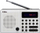 Radio Lenco Pliszka UBELTRPLISZKAB0 5907727028148, FM, USB, e bardhë