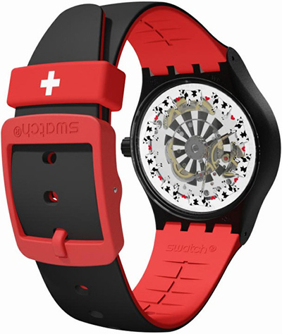 Orë dore Swatch Sistem Schwiiz SUTB404