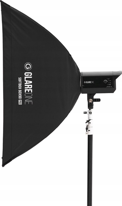 Софтбокс фотографски GlareOne Softbox 60x90 PRO, механизам Easy Fold II, плиток профил