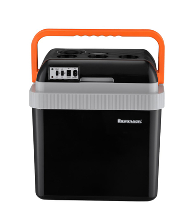 Frigorifer turistik Ravanson CS-24S Super, 24L, 12/230V, gri e zezë