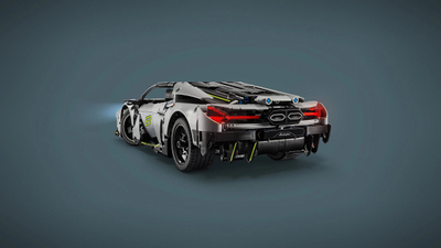 Lodër makinë me telekomandë Lamborghini Revuelto, STEM, super sportive