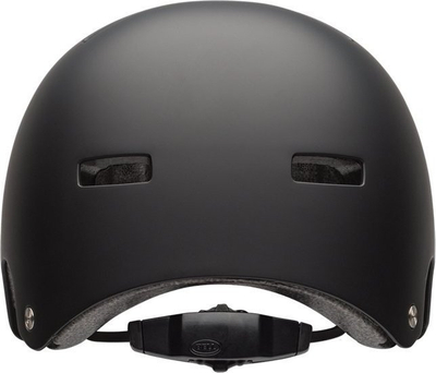 Helmetë BMX Bell Local, Action Fit, madhësia L 59–61.5 cm, e bardhë matte me dizajn eyes