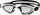 Syze noti Aqua Speed Raptor 049 05, anti fog, filtër UV, bardh e zi