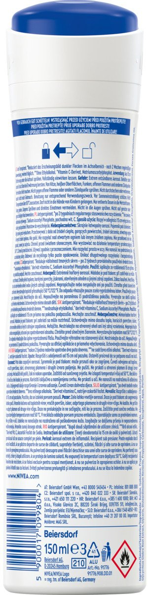 Deodorant Nivea Derma Control Natural Tone, antidjersues për goca, sprey 150ml
