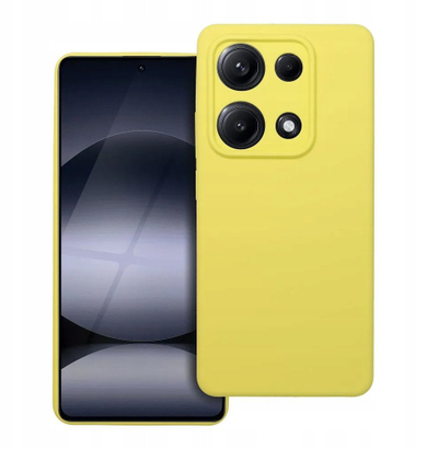 Këllëf silikoni OEM për Xiaomi Redmi Note 14S, 2mm, Lemon