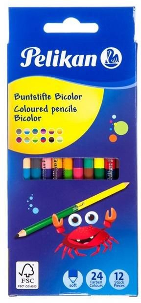 Lapsa me dy anë Pelikan, 12 copë, shumëngjyrëshe