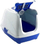 WC për mace Moderna Flip Large me kapak, Blueberry