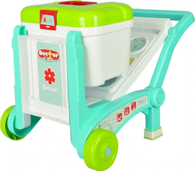 Set lodrash doktoreshe Doctor Kids Maksik, me karrocë, me aksesore, shumëngjyrësh