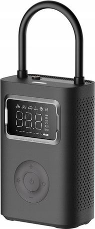 Kompresor portativ elektrik Xiaomi Portable Electric Air Compressor 2 Pro, presion i rregullueshëm, me bateri të rikarikueshme, i zi