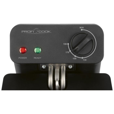 Fritezë vaji ProfiCook PC FR 1325, 3L, 2000W, e zezë