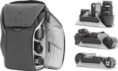Çantë shpine Peak Design Everyday Backpack V2 20L, për laptop 15\", gri charcoal