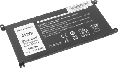 Bateri laptopi Movano për Dell Inspiron 14 5481 5590, 3600 mAh, 11.4V
