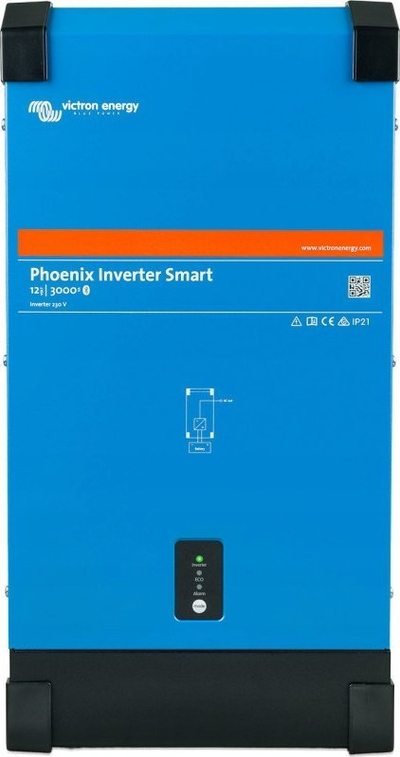 Inverter Victron Phoenix Inverter Smart 12/3000, 12V, 3000VA, blu