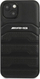 Futrollë Mercedes AMG Petronas për iPhone 14 Plus 6.7", hardcase lëkure, vija të stampuara, e zezë