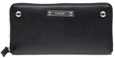 Kuletë Lagen 26511,e zezë, kůže