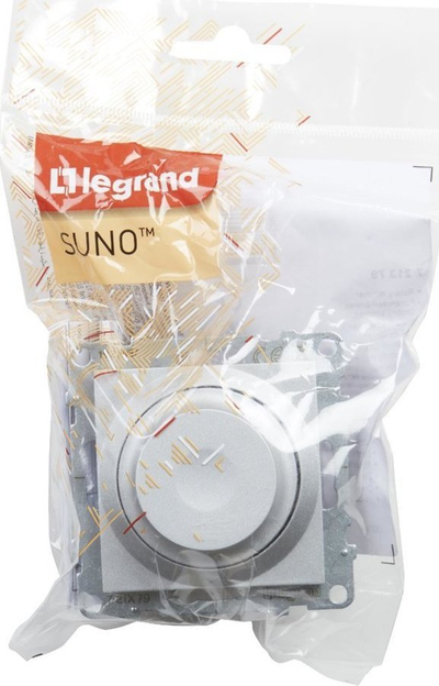 Dimer rrotullues Legrand Suno 721379, 5 75W LED, 240V, alumini