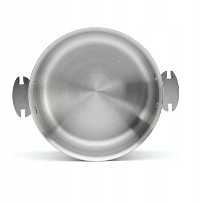 Tigan salcash De Buyer Alchimy Loqy, 20 cm, çelik inox, argjendtë