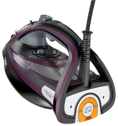 Hekur me avull Tefal Ultimate Pure FV9835E0, 3000W, shputë Durilium AirGlide Autoclean, byzantium metal