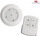 Set llamba me telekomande Maclean, LED, 6 copë, të bardha