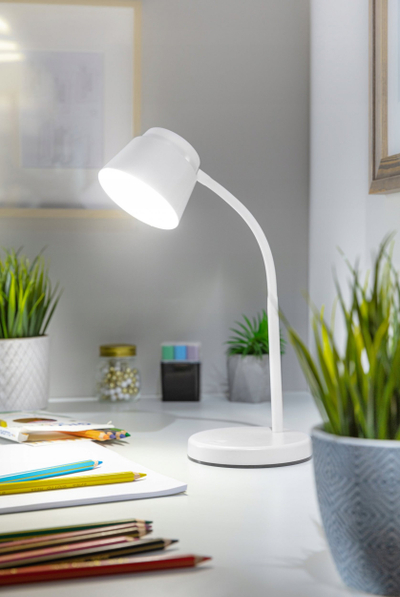 Lampë tavoline GTV HELIN, LED 6W, 350 lm, e bardhë