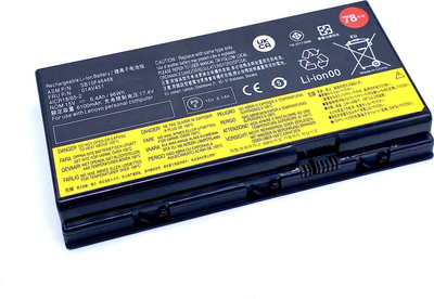 Bateri laptopi V7 L-01AV451-V7E, Li-ion, 96Wh 15V, e zezë