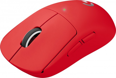 Maus Logitech G Pro X Superlight (910-006784), i kuq, II