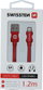 Kabllo USB Swissten USB A në Lightning, 1.2 m, 3A, gri