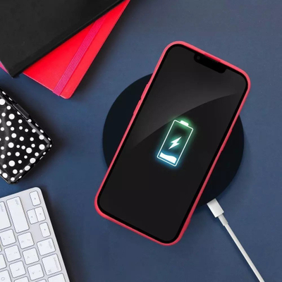 Mbulesë silikoni Forcell për iPhone 15 Pro Max, e hollë, mat, e zezë