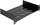Rafte rack Delock 1U 10", thellësi 150 mm, 25 kg, i zi