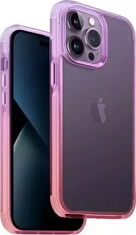 Maskë telefoni Uniq Combat Duo për iPhone 14 Pro 6.1", antishok, lilë e rozë