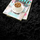 Tapet rrumbullak Strado Round Shaggy Rug, 300x300 cm, antirrëshqitës, i zi