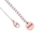 Qafore Vuch Rose Gold Sabel Leaf