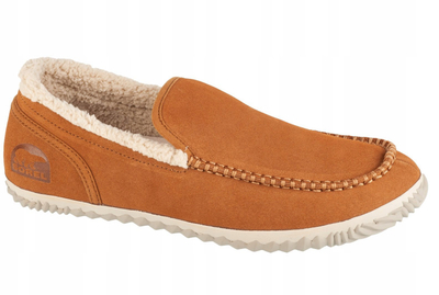 Pantofla Sorel Dude Moc Slipper M 1530671286, lëkurë, për meshkuj, kafe