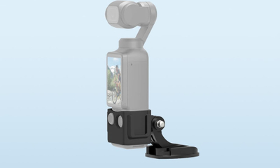 Adapter mbrojtës Puluz Expansion për OSMO Pocket 3, ABS, me cold shoe, i zi