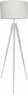 Lampë dyshemeje Zuma Line Maresca TS-170429F, E27 60W, e bardhë